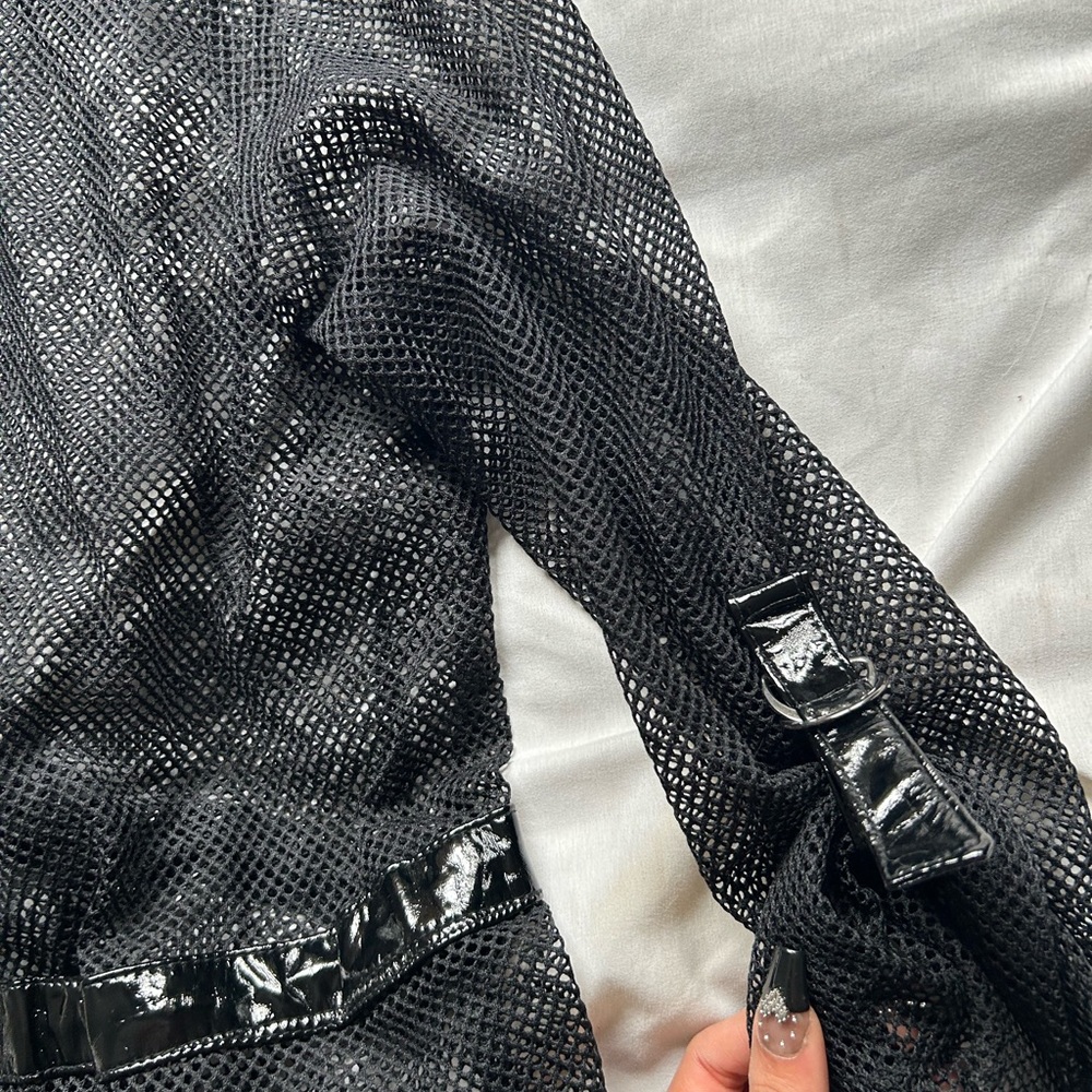Black Mesh Jacket - Picture 4 of 4